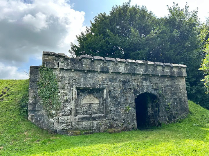 Rossmore Castle Ruins, Republic of Ireland, Ireland